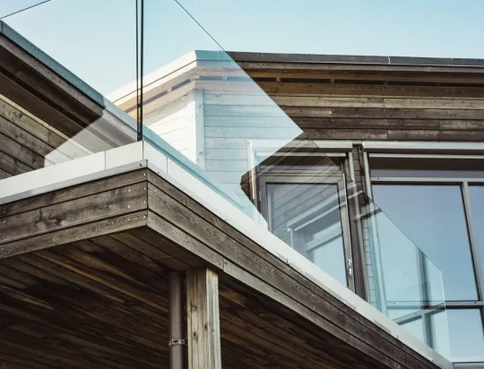 glass stair railing in Jaipur