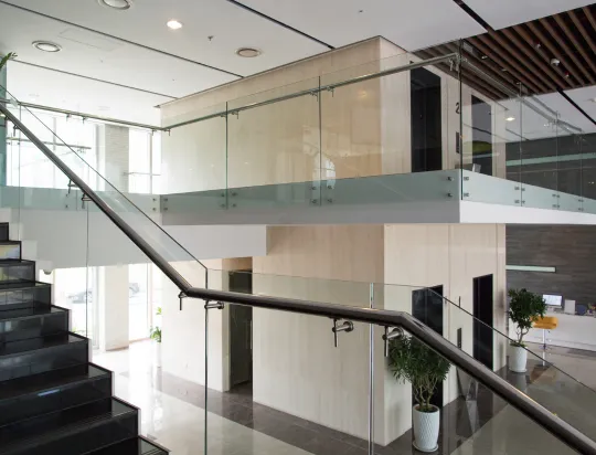 Designer Stainless Steel Glass Railing